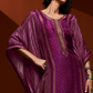 Viscose Bandhani Handwork Kaftan with Digital Print