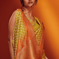 Designer Viscose Woven Saree and Digital Print Blouse