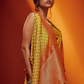 Designer Viscose Woven Saree and Digital Print Blouse