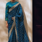 Classic Viscose Silk Saree with Contemporary Digital Print Blouse