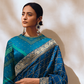 Classic Viscose Silk Saree with Contemporary Digital Print Blouse