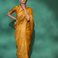 Classic Viscose Woven Solid Saree with Matching Blouse