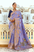 Banarasi Silk Saree with Traditional Zari Weaving Elegance