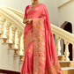 Banarasi Silk Saree with Traditional Zari Weaving Elegance