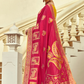 Banarasi Silk Saree with Traditional Zari Weaving Elegance