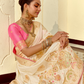 Banarasi Silk Saree with Traditional Zari Weaving Elegance