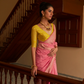 Nylon Crepe Saree with Zari Weaving for Festive Occasions