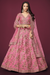 Traditional Slub Silk Lehenga Choli with Sequin Detailing
