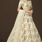 Traditional Slub Silk Lehenga Choli with Sequin Detailing