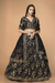 Traditional Slub Silk Lehenga Choli with Sequin Detailing