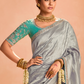 Banarasi Bridal Tissue Silk Saree with Traditional Royal Finish