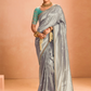 Banarasi Bridal Tissue Silk Saree with Traditional Royal Finish