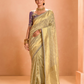 Banarasi Bridal Tissue Silk Saree with Traditional Royal Finish