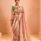 Banarasi Bridal Tissue Silk Saree with Traditional Royal Finish