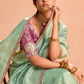 Banarasi Bridal Tissue Silk Saree with Traditional Royal Finish