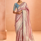 Banarasi Bridal Tissue Silk Saree with Traditional Royal Finish