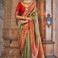 Traditional Patola Silk Saree with Intricate Weaving