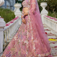 Designer Net Lehenga Choli with Coding and Zarkan Embroidery