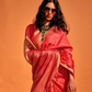 Woven Design Zari Satin Banarasi Saree with Rich Detailing