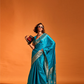 Woven Design Zari Satin Banarasi Saree with Rich Detailing