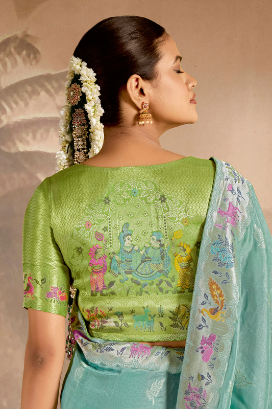 Trendy Paithani Saree with Rich Traditional Modern Fusion