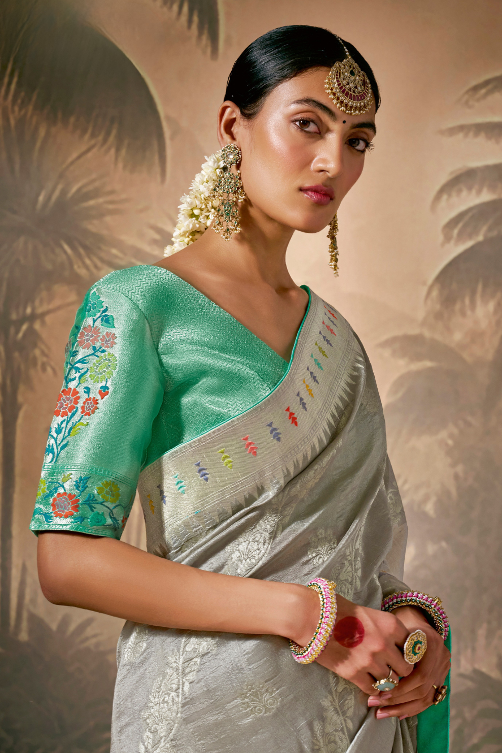 Trendy Paithani Saree with Rich Traditional Modern Fusion