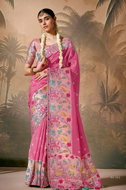 Trendy Paithani Saree with Rich Traditional Modern Fusion