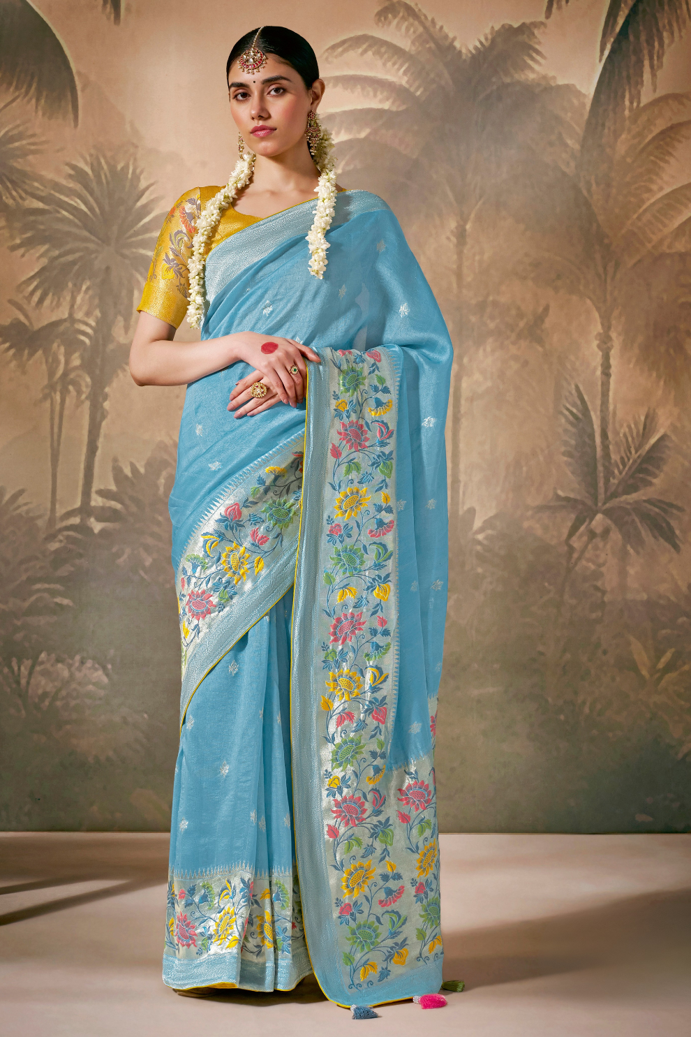 Trendy Paithani Saree with Rich Traditional Modern Fusion