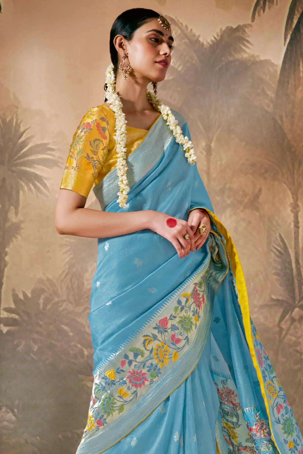Trendy Paithani Saree with Rich Traditional Modern Fusion