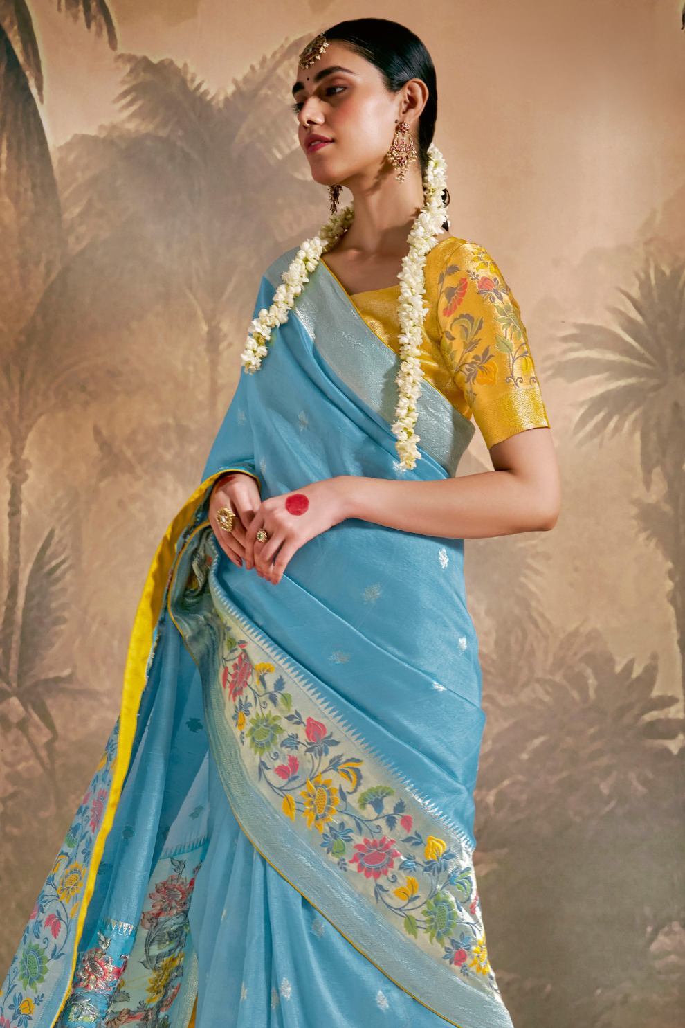 Trendy Paithani Saree with Rich Traditional Modern Fusion