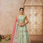 Heritage-Inspired Zari Weaving Silk Lehenga Choli with Elegant Dupatta