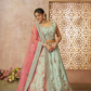 Heritage-Inspired Zari Weaving Silk Lehenga Choli with Elegant Dupatta