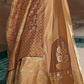 Blush Gold Heritage Lehenga Choli with Intricate Embroidery - LaVante Fashion