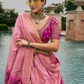 Pink Serenade Wedding Lehenga Choli with Delicate Embroidery - LaVante Fashion
