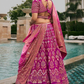 Pink Serenade Wedding Lehenga Choli with Delicate Embroidery - LaVante Fashion