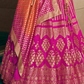 Rani Pink Silk Bridal Lehenga Choli with Exquisite Embroidery - LaVante Fashion