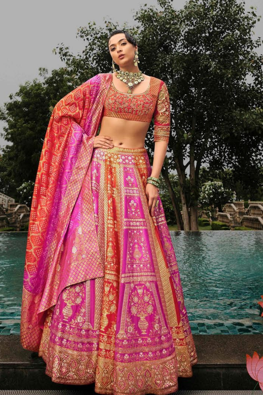 Majesty Embroidered Ensemble with Rich Detailing