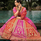 Pink Hues embroidered bridal wear with intricate craftsmanship - LaVante Fashion