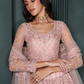 Traditional Dusty Pink Lehenga Choli With Luxurious Embroidery Work