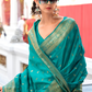 Heritage Zari Woven Pure Satin Silk Saree for Festive Elegance