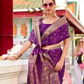 Heritage Zari Woven Pure Satin Silk Saree for Festive Elegance