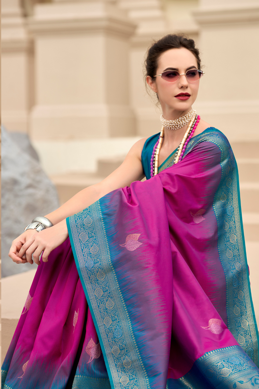 Pure Touch Soft Silk with Zari Weaving - LaVante Fashion