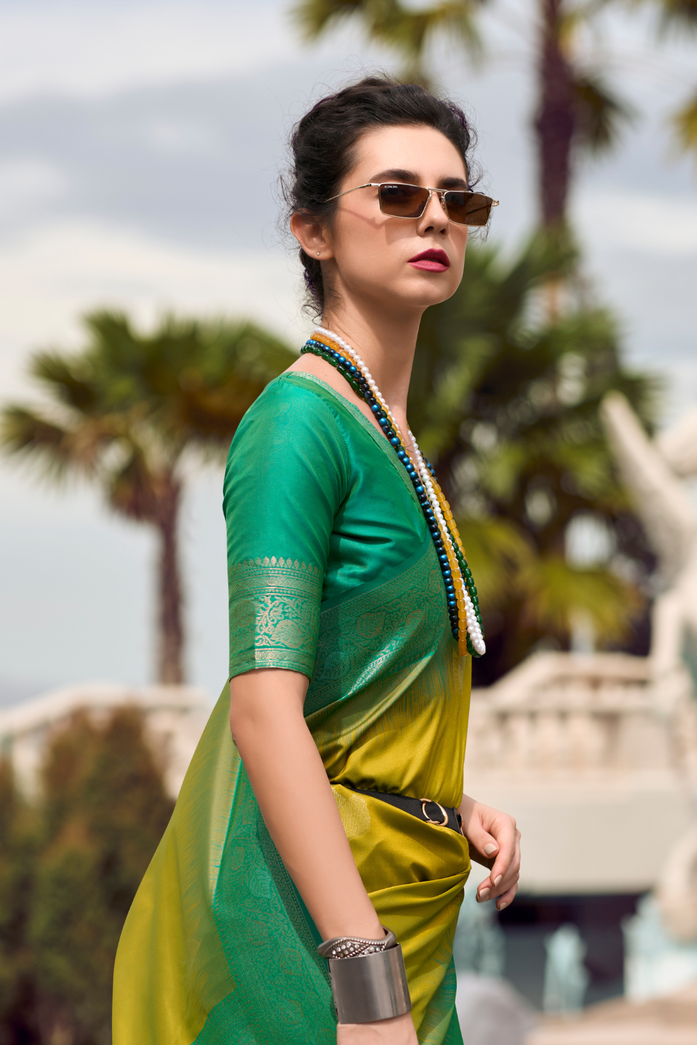 Pure Touch Soft Silk with Zari Weaving - LaVante Fashion