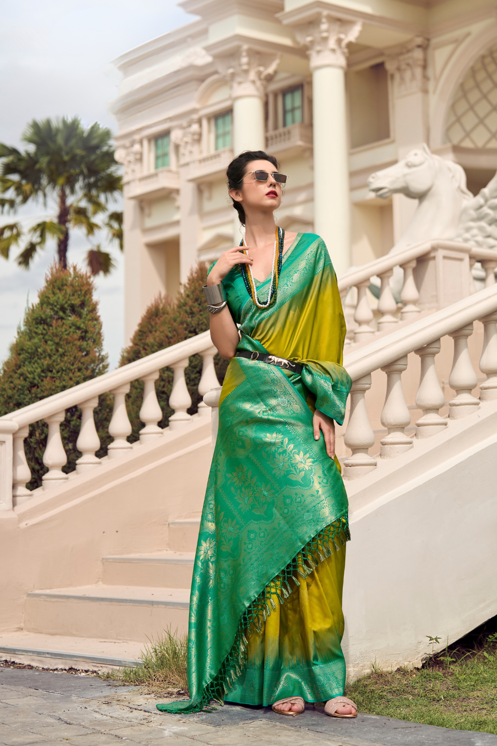 Pure Touch Soft Silk with Zari Weaving - LaVante Fashion