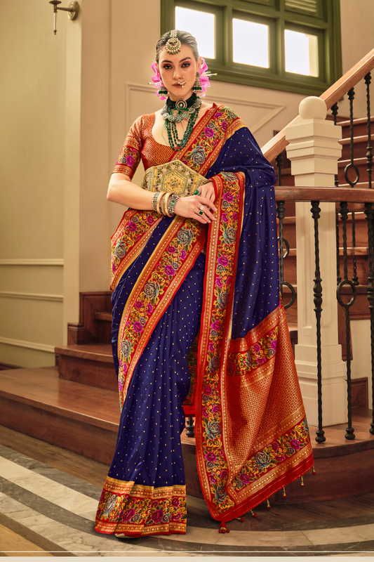 Traditional Banarasi Silk Saree for Bridal Occasions