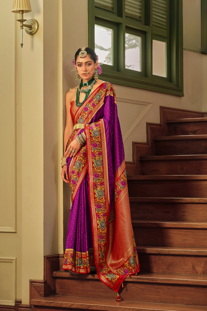 Traditional Banarasi Silk Saree for Bridal Occasions