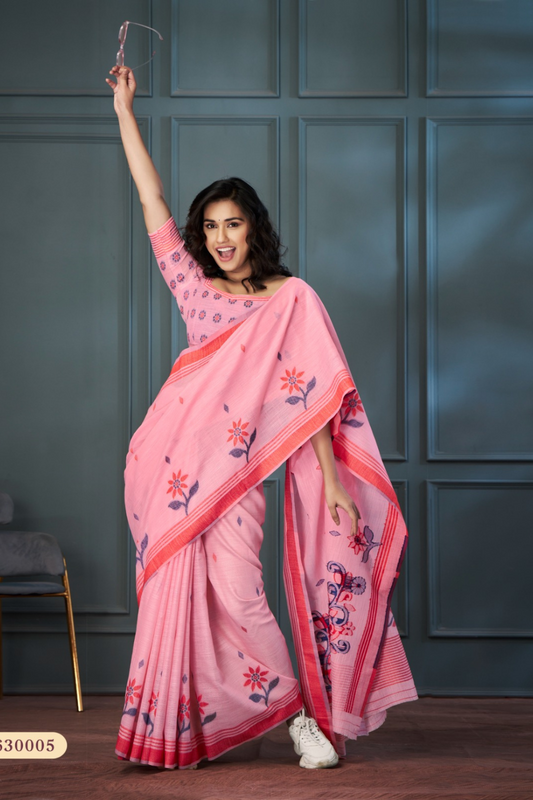 Handloom Linen with Beautiful Weaving - LaVante Fashion