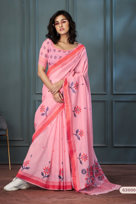Handloom Linen with Beautiful Weaving - LaVante Fashion