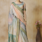 Elegant Fancy Modal Cotton Drape with Digital Art Print - LaVante Fashion