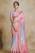 Elegant Fancy Modal Cotton Drape with Digital Art Print - LaVante Fashion
